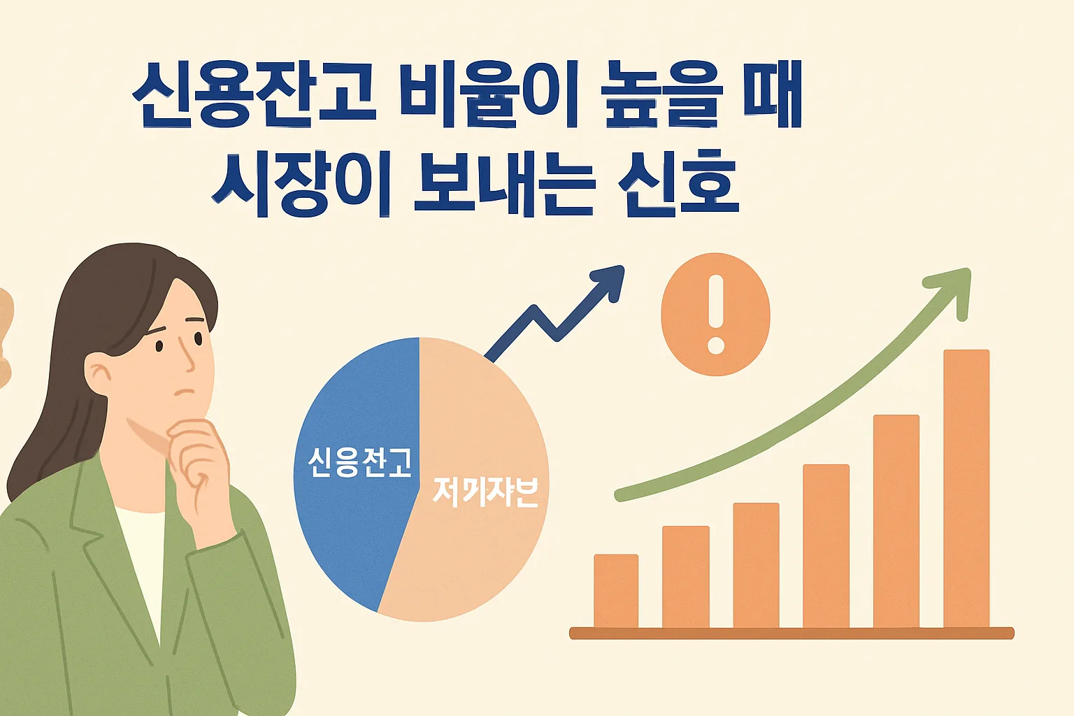 신용잔고 비율이 높을 때 시장이 보내는 신호