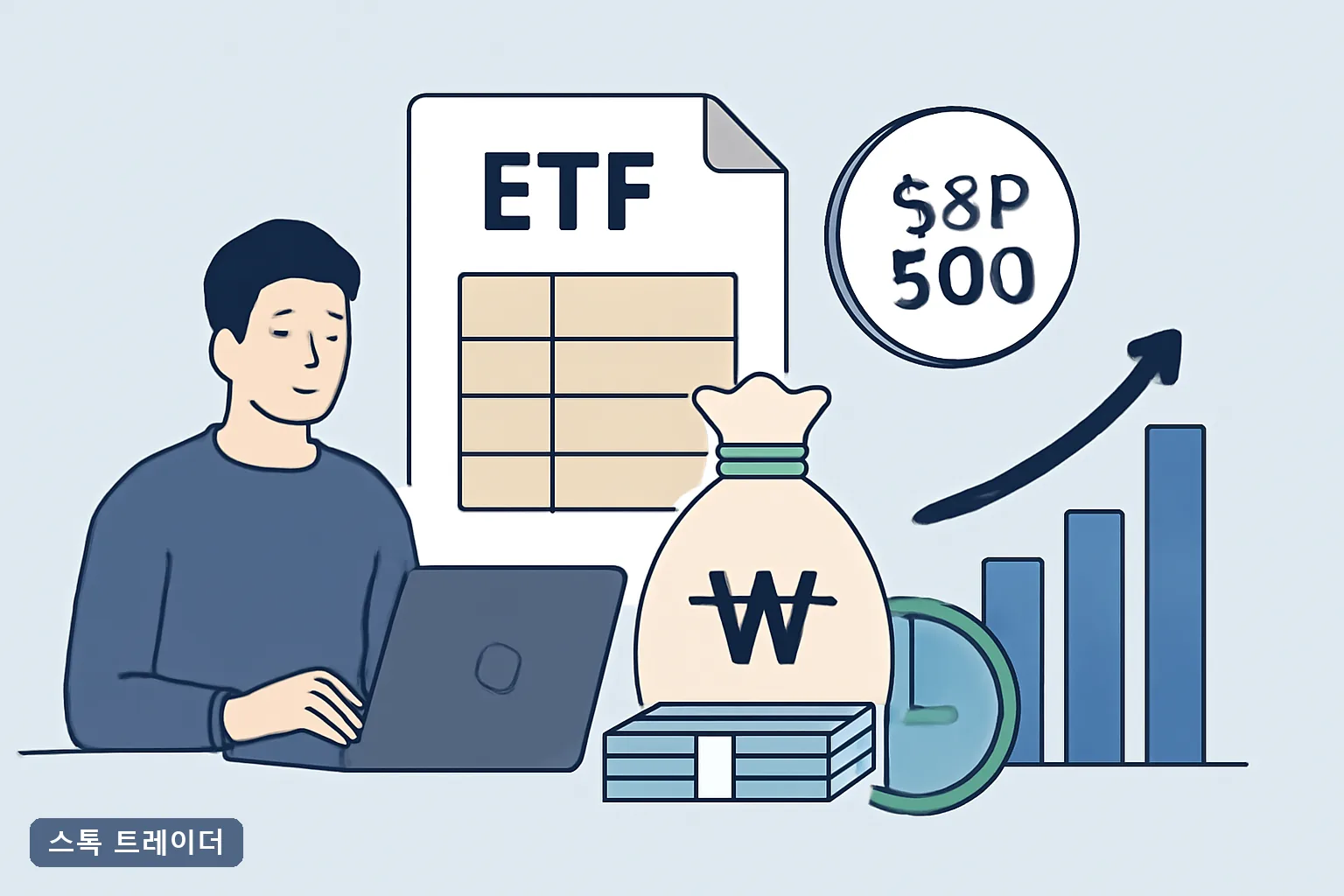 미국 S&P500 ETF 월 50만원 10년 적립 시 예상 수익 2026년 시나리오별 세후 실수령액