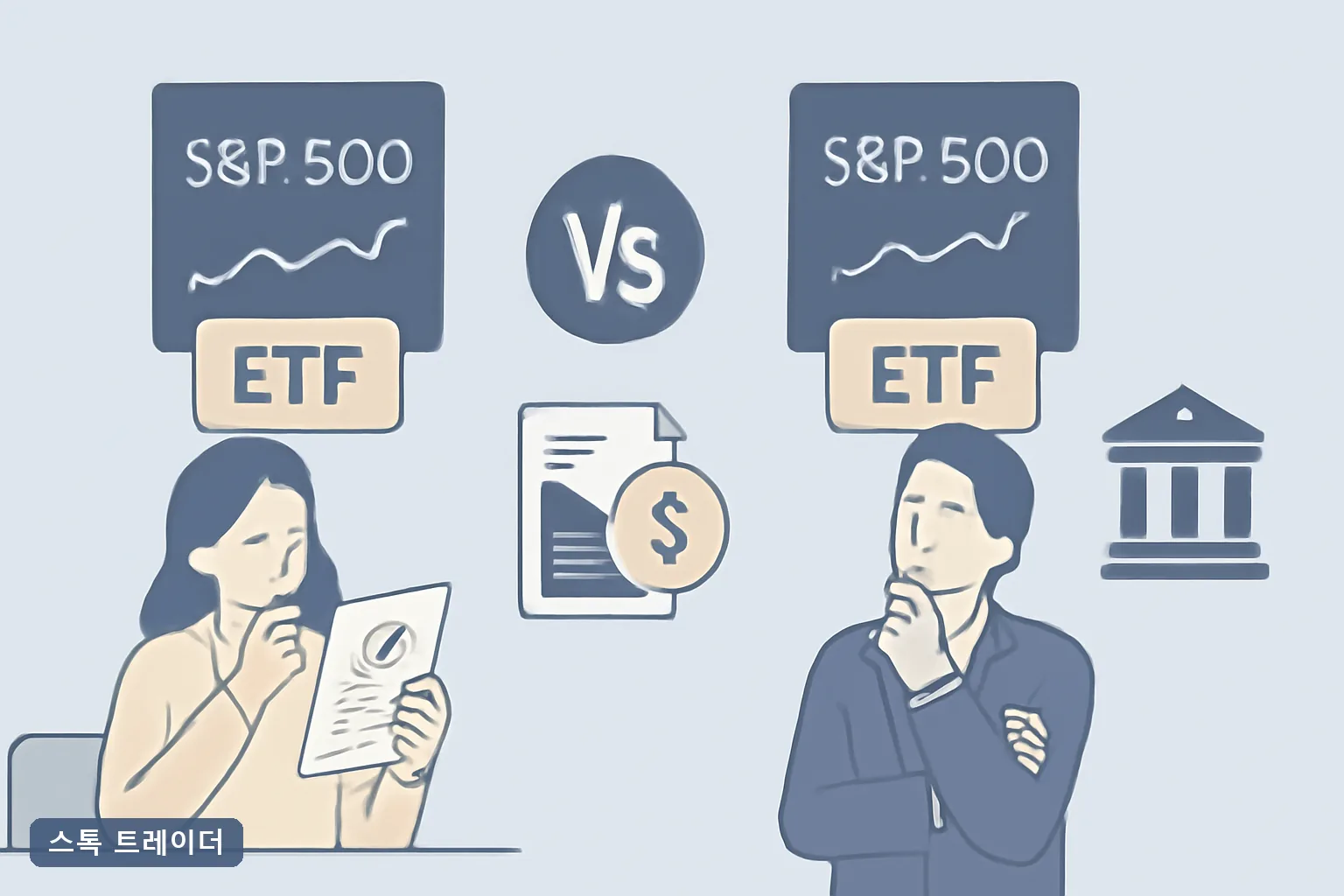 S&P500 국내 상장 vs 미국 상장 ETF 차이와 세금 유리한 계좌